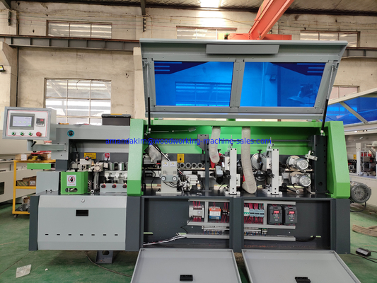 Wood Board Edge Banding Machine for Kitchen Cabinet Production Panel Thickness 10-60mm Edge Band Tape Thickness 0.4-3mm
