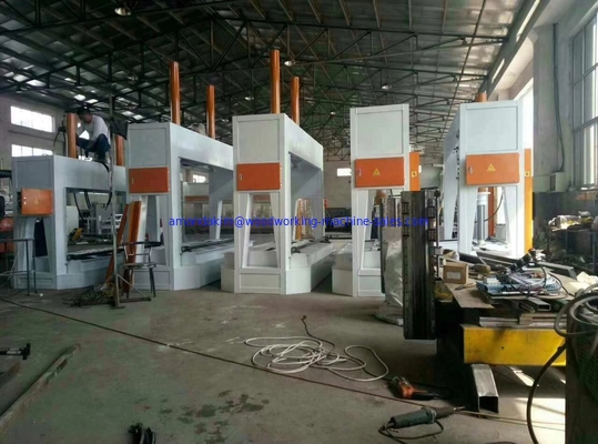 Máquina fría hidráulica de la prensa 50Ton para las puertas de madera